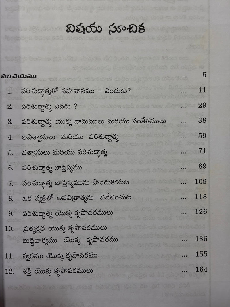 Parishuddhatma Naa Jyeshta Bhagaswami By Paul Yonggi Cho Telugu Christian Book EachDayKart