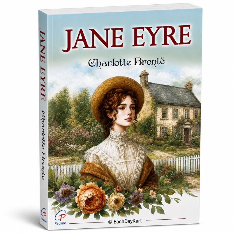 Jane Eyre By Charlotte Bronte Classic English Novel Literary Fiction Book EachDayKart