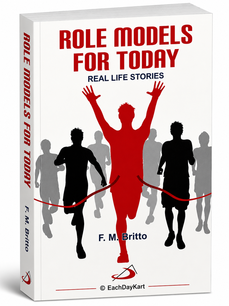 Role Models For Today Real Life Stories By F M Britto Inspirational Biography Book EachDayKart