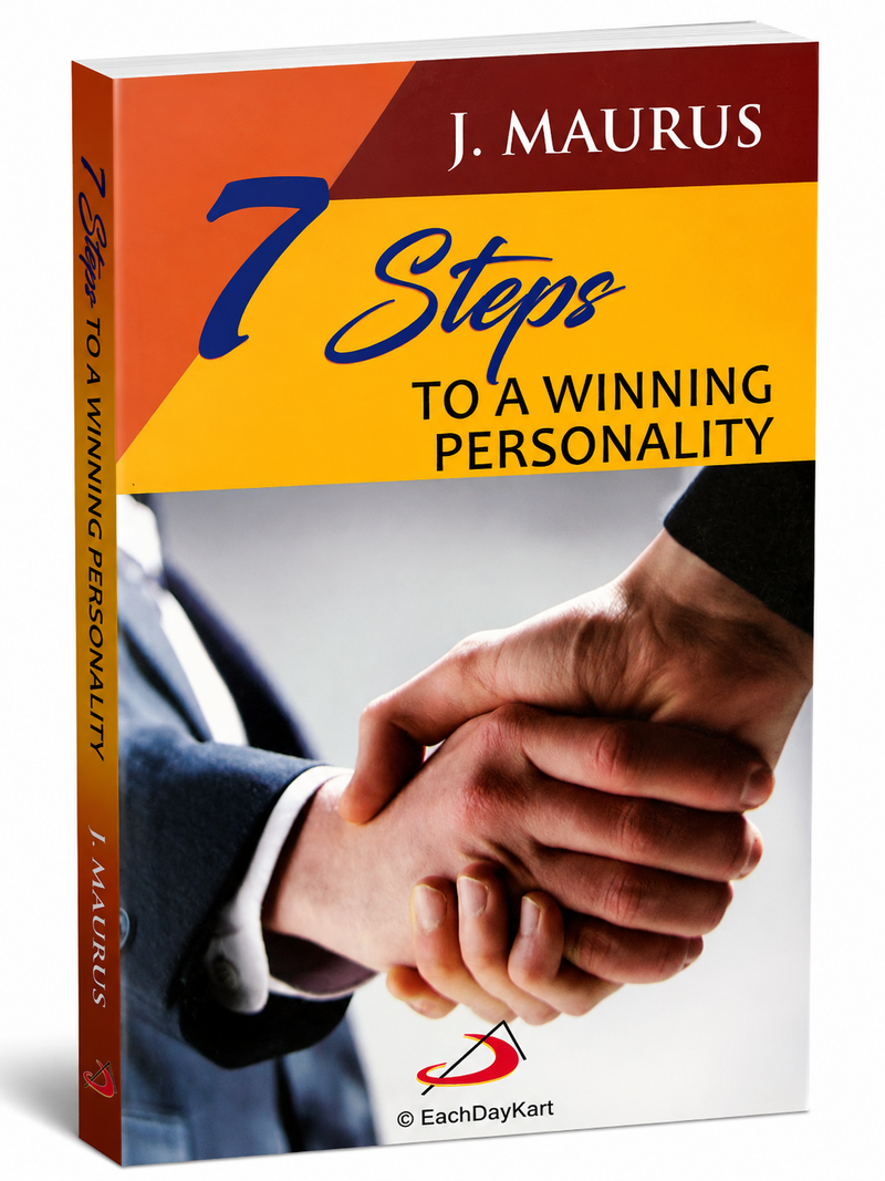 7 Steps To A Winning Personality By J Maurus Motivational Self Help Book EachDayKart
