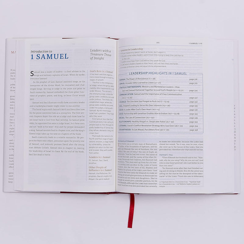 NKJV Maxwell Leadership Bible by John C. Maxwell – Hardcover, Study Bible for Leaders | EachDayKart