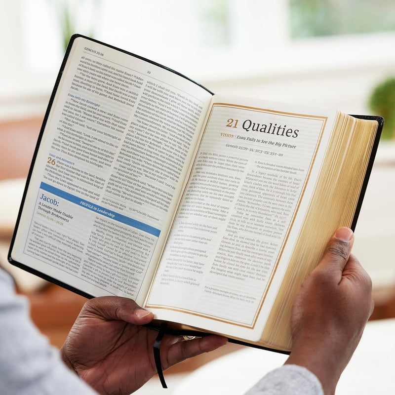 NKJV Maxwell Leadership Bible by John C. Maxwell – Hardcover, Study Bible for Leaders | EachDayKart