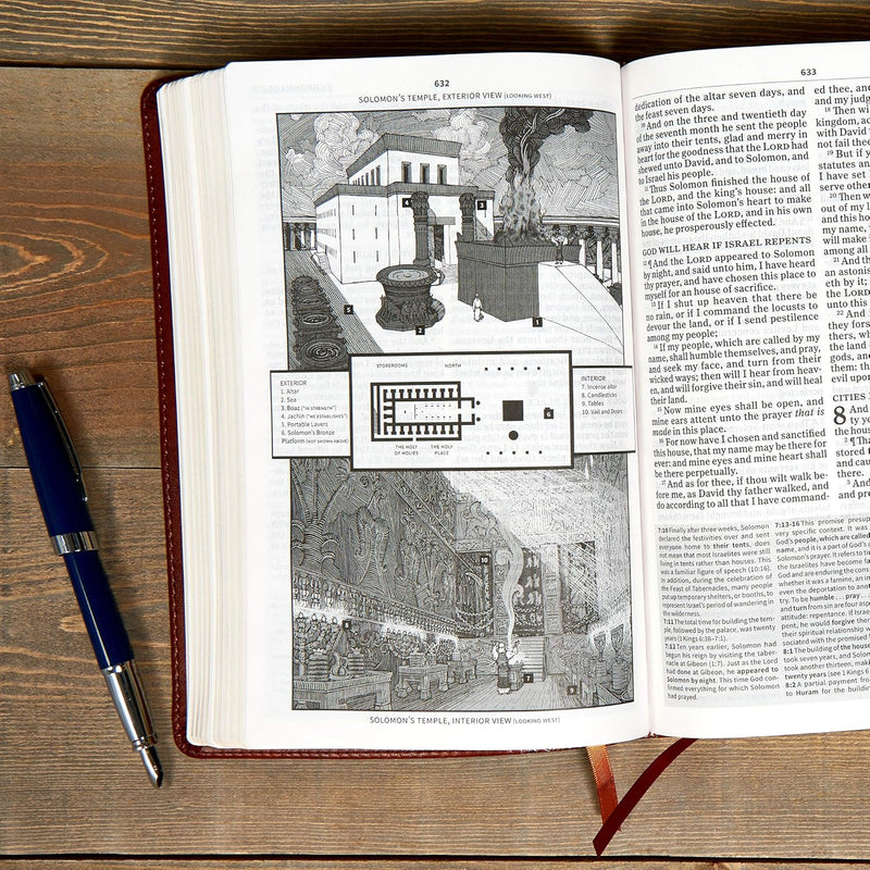 KJV Everyday Study Bible – Holman | King James Version | LeatherSoft Edition