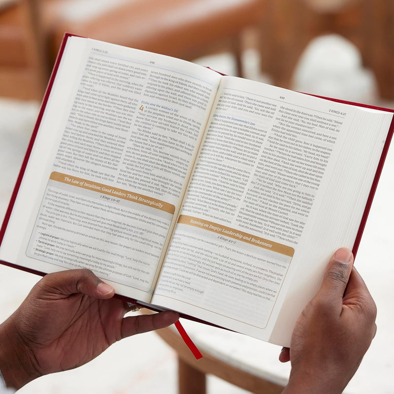 NKJV Maxwell Leadership Bible by John C. Maxwell – Hardcover, Study Bible for Leaders | EachDayKart