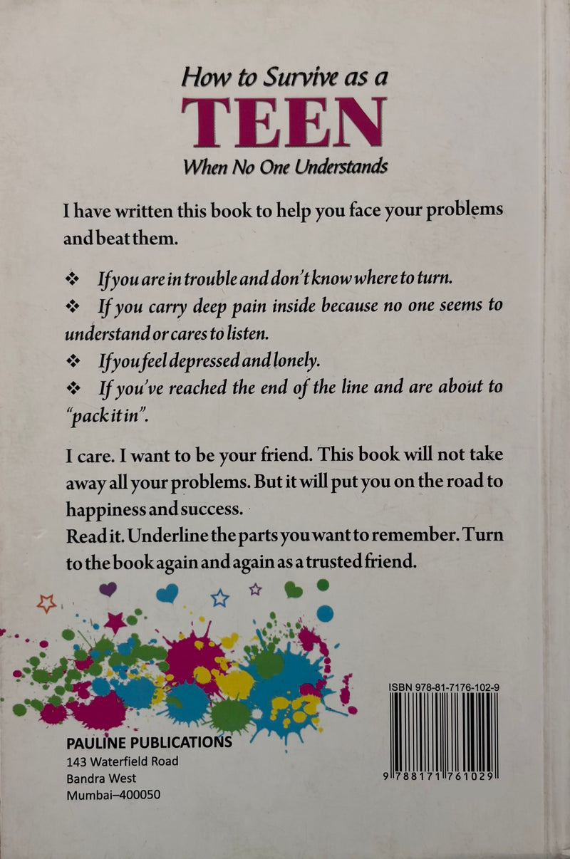 How To Survive As A Teen When No One Understands Catholic Teen Self Help Book By Stevan E Atanasoff EachDayKart