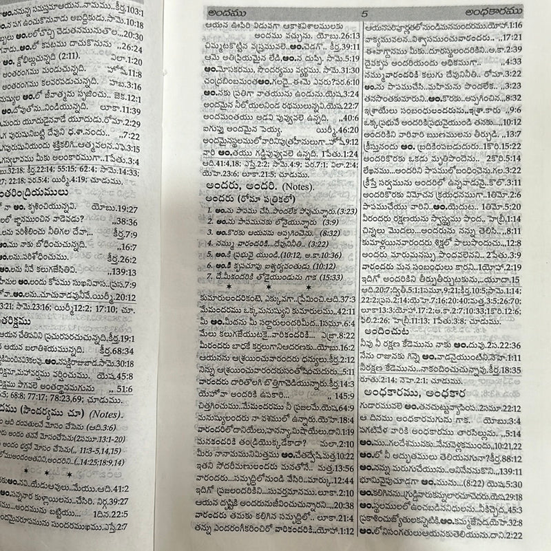 Topical Telugu Bible Concordance | Telugu Study bible | Telugu christian books