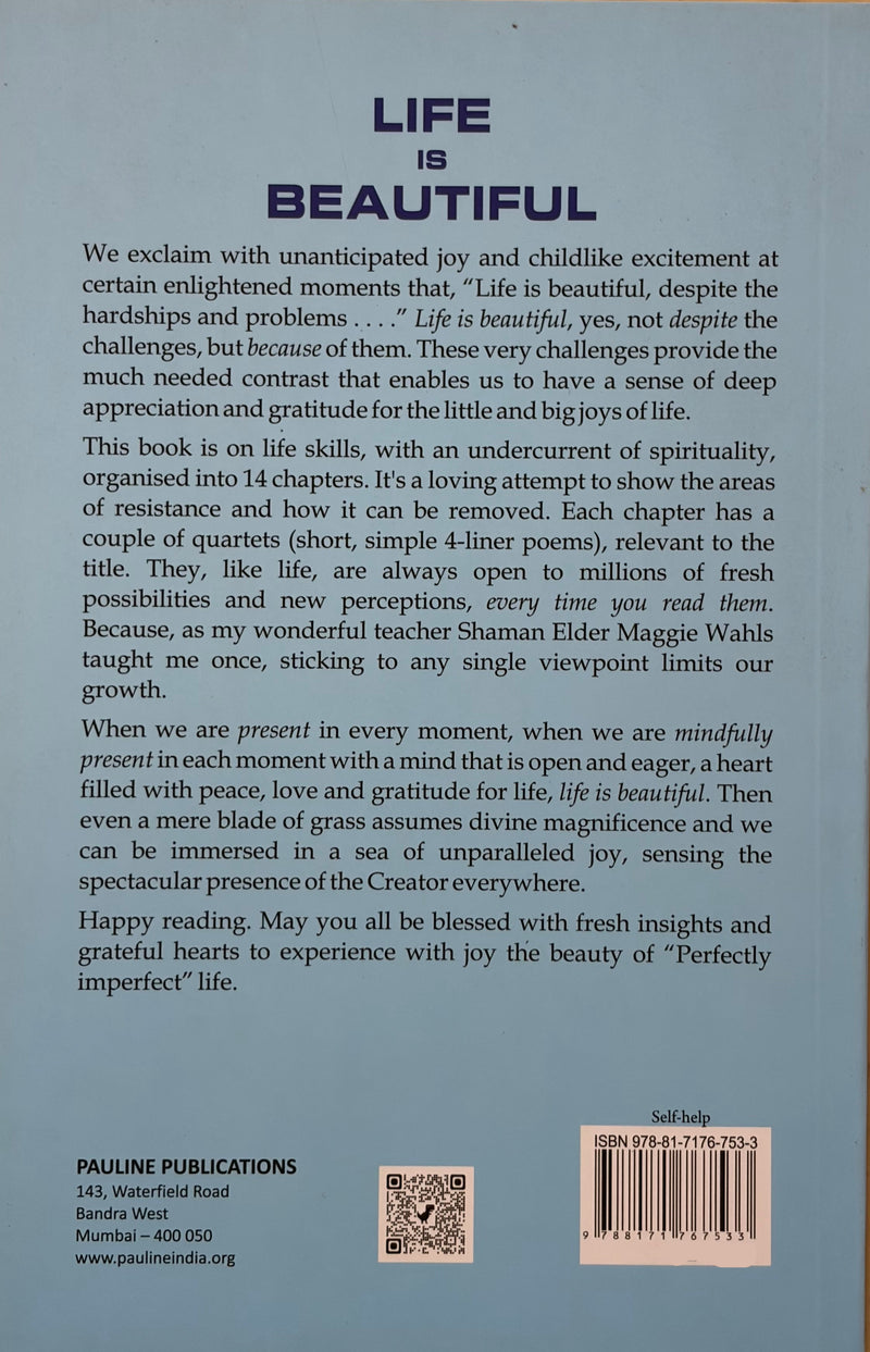 Life Is Beautiful By Dr Nikita Davidson Catholic Inspirational Self Help Book EachDayKart