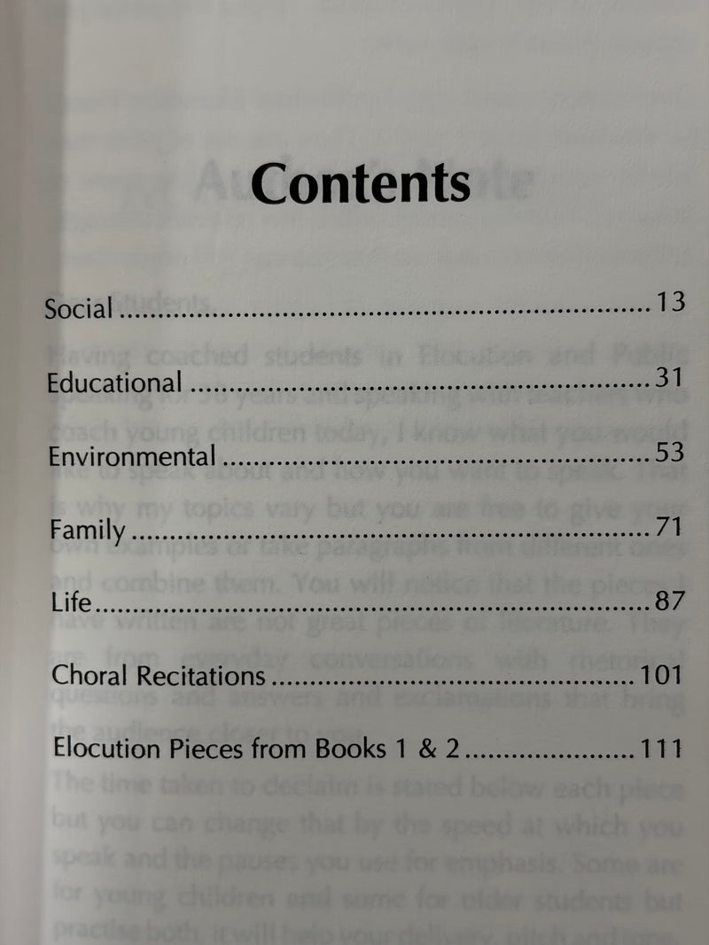 New Elocution Pieces For Students By Anita Pinto Catholic Books Public Speaking Guide EachDayKart