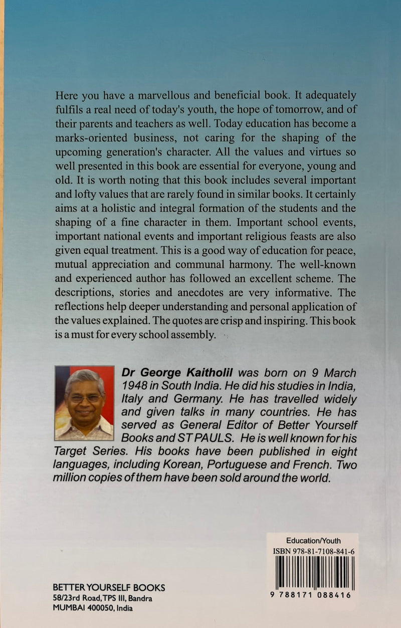 Aiming At Excellence Aids To School Assemblies By Dr George Kaitholil Catholic Education Book EachDayKart
