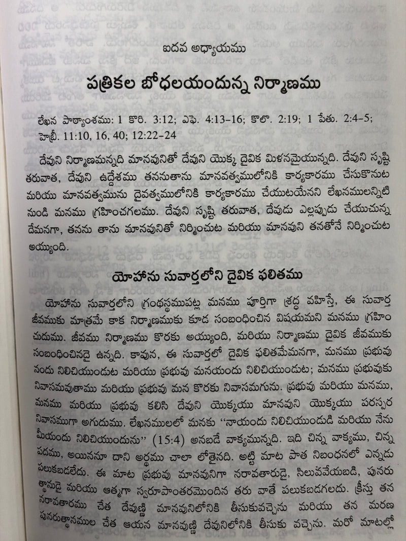 Devuni Nirnayam Telugu Christian Spiritual Life Book By Witness Lee EachDayKart