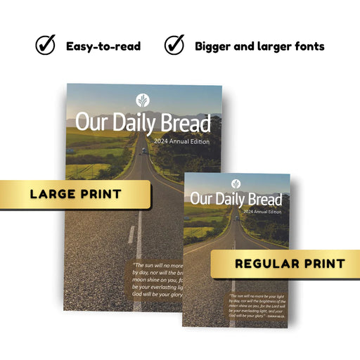 Our Daily Bread Annual Edition 2024 in English | Our Daily Bread | English christian books