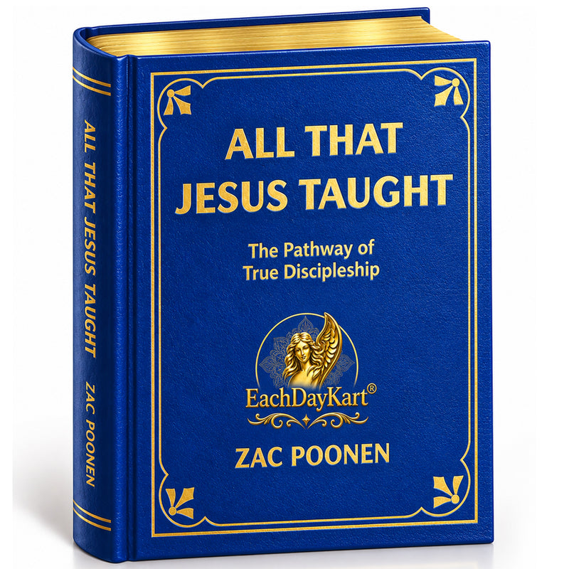 All That Jesus Taught by Zac Poonen | The Pathway of True Discipleship | 80 Studies from the Gospel of Matthew