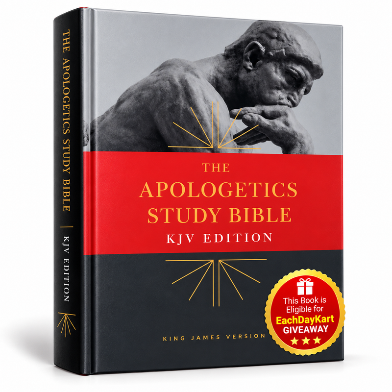 Apologetics Study Bible King James Version Hardcover English Christian Books