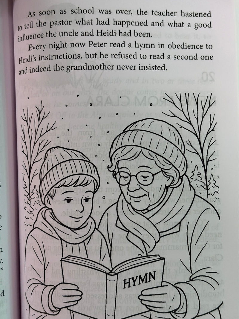 Heidi By Johanna Spyri Classic Children's Literature Book EachDayKart