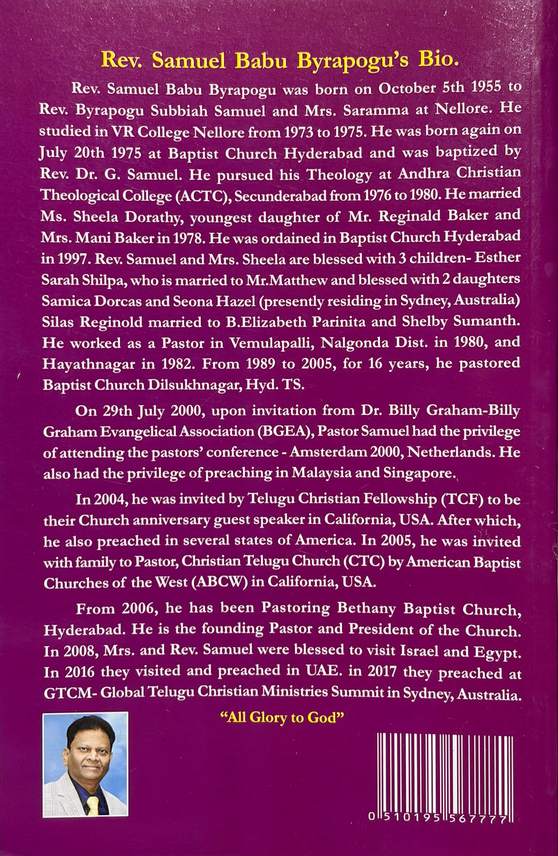 Prasanga Parimalalu Telugu Christian Sermon Resource Book EachDayKart