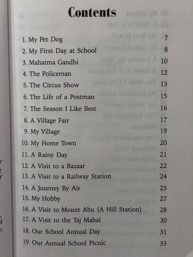 Essays For Primary And Middle School By Fr Augustine Mannoor Catholic Education Essay Writing Book EachDayKart