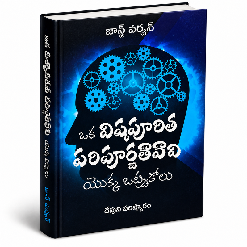Confessions of a Toxic Perfectionist (Telugu) | George Verwer | Telugu Christian Books