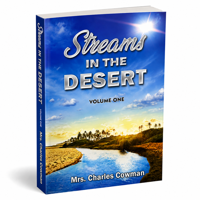 Streams in the Desert Volume 1 | Mrs. Charles Cowman | Daily Devotional Book | Christian Books