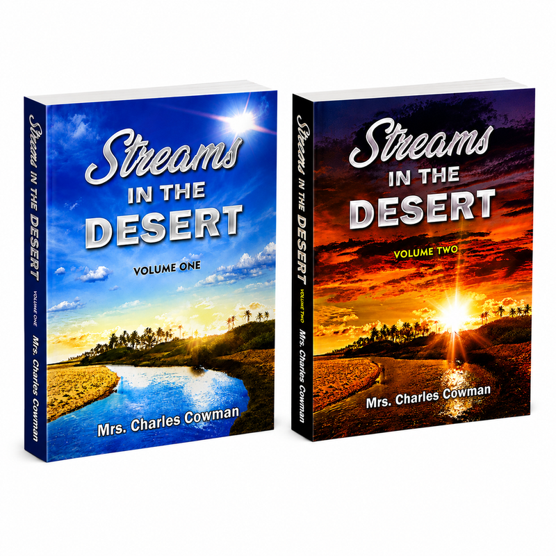 Streams in the Desert Complete Set (Vol. 1 & 2) | 2 Books Combo