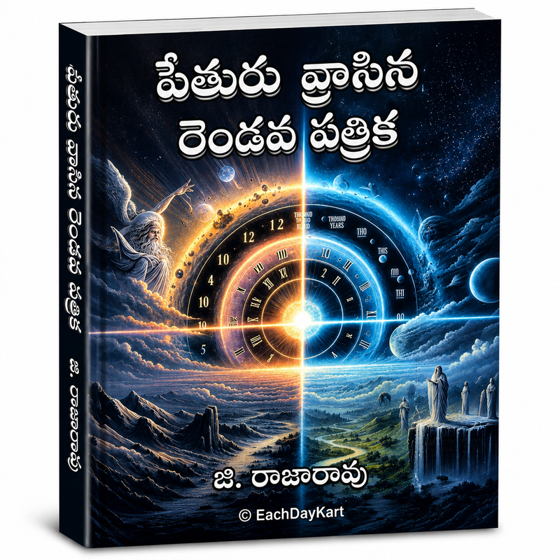 2 Peter Telugu Christian Bible Study Book Second Epistle of Peter Commentary By G Rajarao EachDayKart