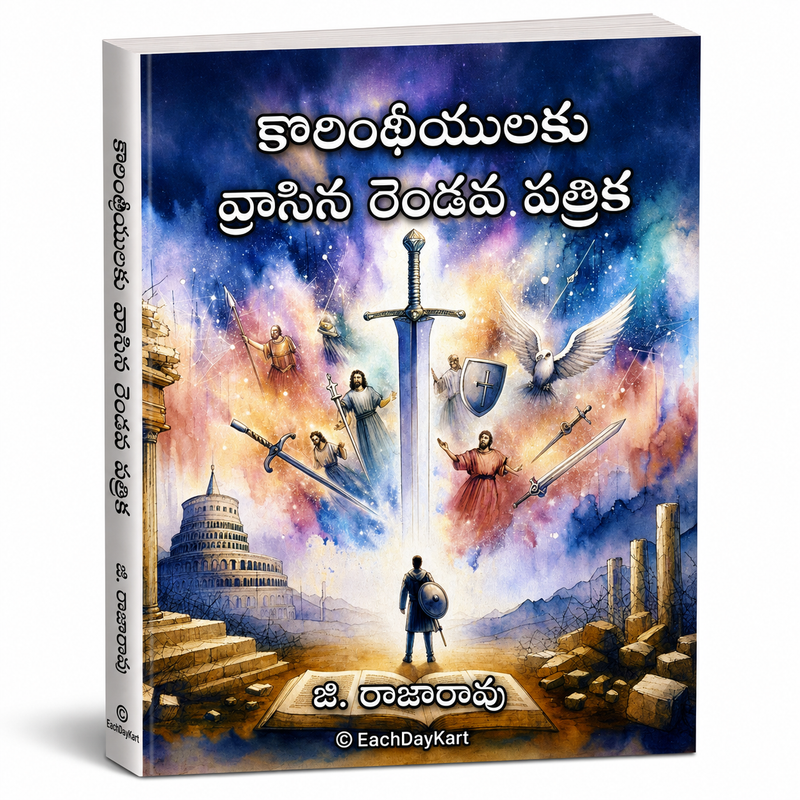 Korinthiyulaku Vrasina Rendava Patrika Telugu Christian Book G Rajarao EachDayKart