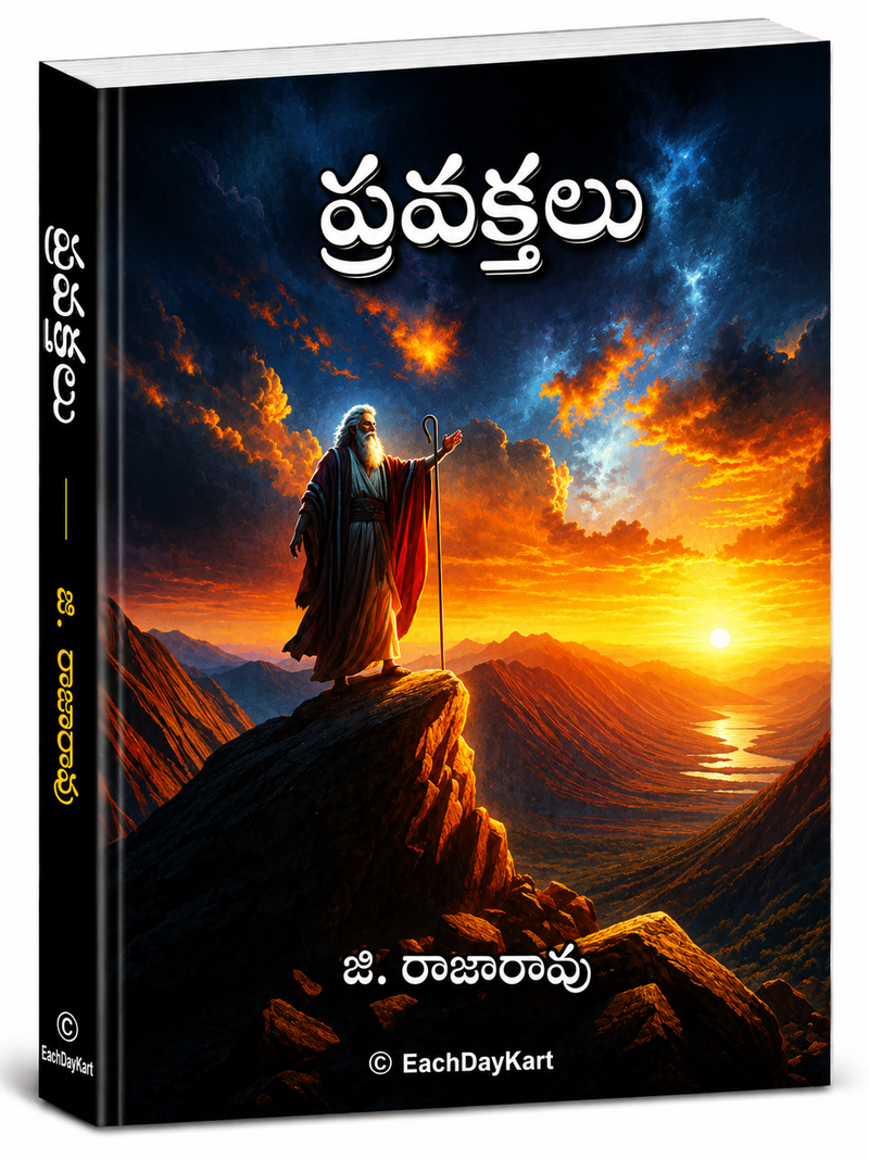 Pravaktalu Telugu Bible Study By G Rajarao Telugu Christian Book EachDayKart