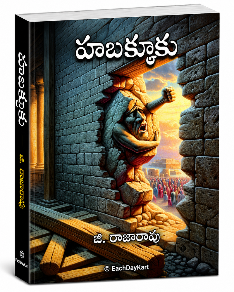 Habakkuku Telugu Bible Commentary By G Rajarao Telugu Christian Book EachDayKart