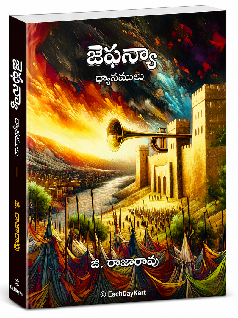 Jephanya Dhyanamulu Telugu Bible Commentary By G Rajarao Telugu Christian Book EachDayKart