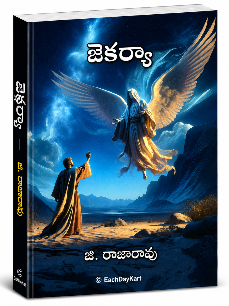 Jekarya Telugu Bible Commentary By G Rajarao Telugu Christian Book EachDayKart
