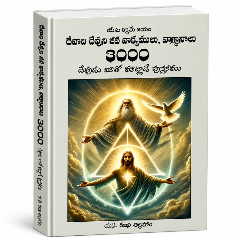 3000 Telugu Christian Daily Devotional Prayers Bible Meditation And Spiritual Reflections Book