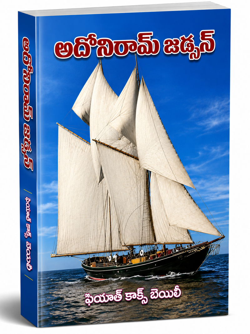 Adoniram Judson Telugu Christian Books Biography Of Adoniram Judson By Faith Coxe Bailey EachDayKart