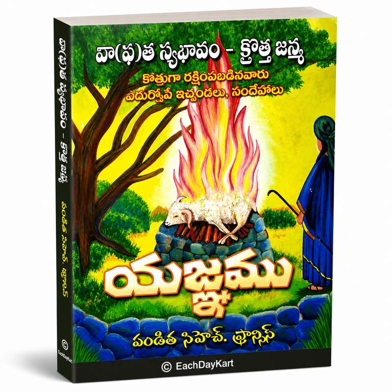 Yajnamu Telugu Christian Books By Pandit C H Francis EachDayKart