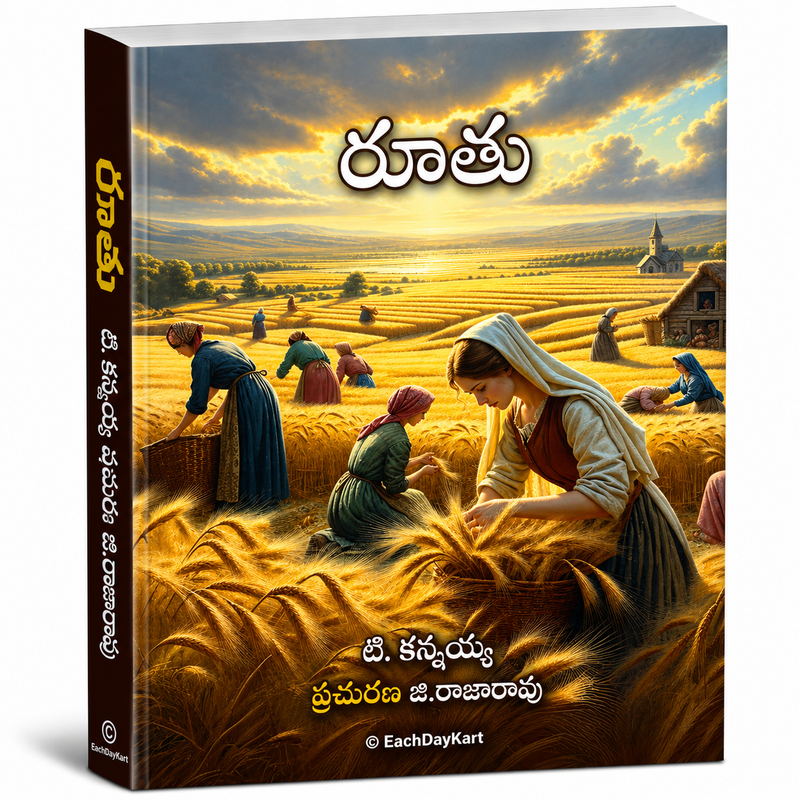 Ruthu Telugu Christian Books Bible Commentary By T Kannayya G Rajarao EachDayKart