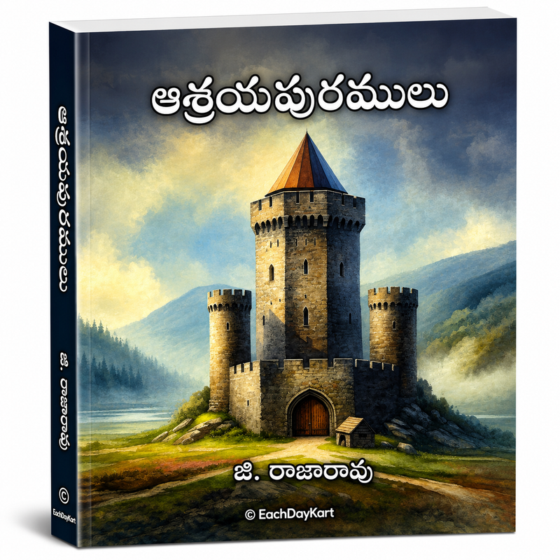Ashrayapuramulu Telugu Christian Books Bible Study By G Rajarao EachDayKar
