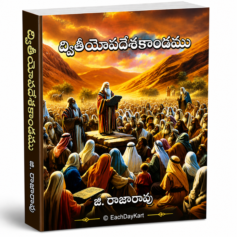 Dwithiyopadesakandamu Telugu Christian Books Bible Commentary By G Rajarao EachDayKart
