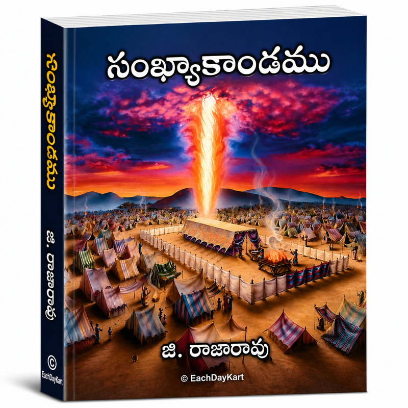 Sankhyakandamu Telugu Christian Books Bible Commentary By G Rajarao EachDayKart