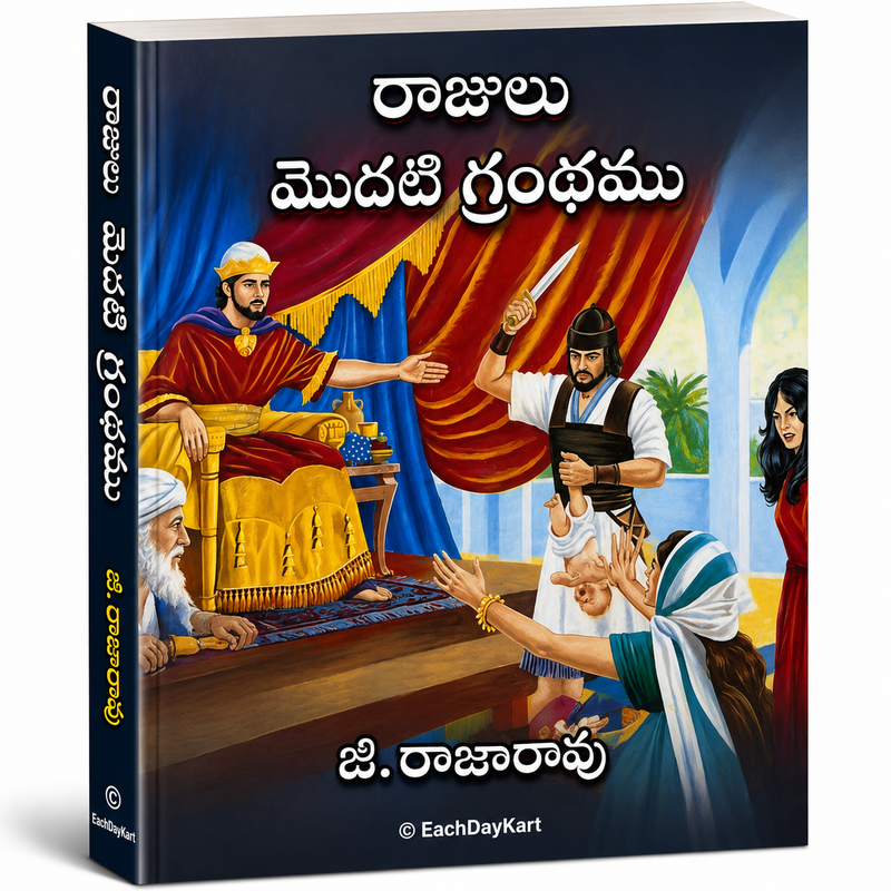 Rajulu Modati Grandhamu Telugu Christian Books Bible Commentary By G Rajarao EachDayKart