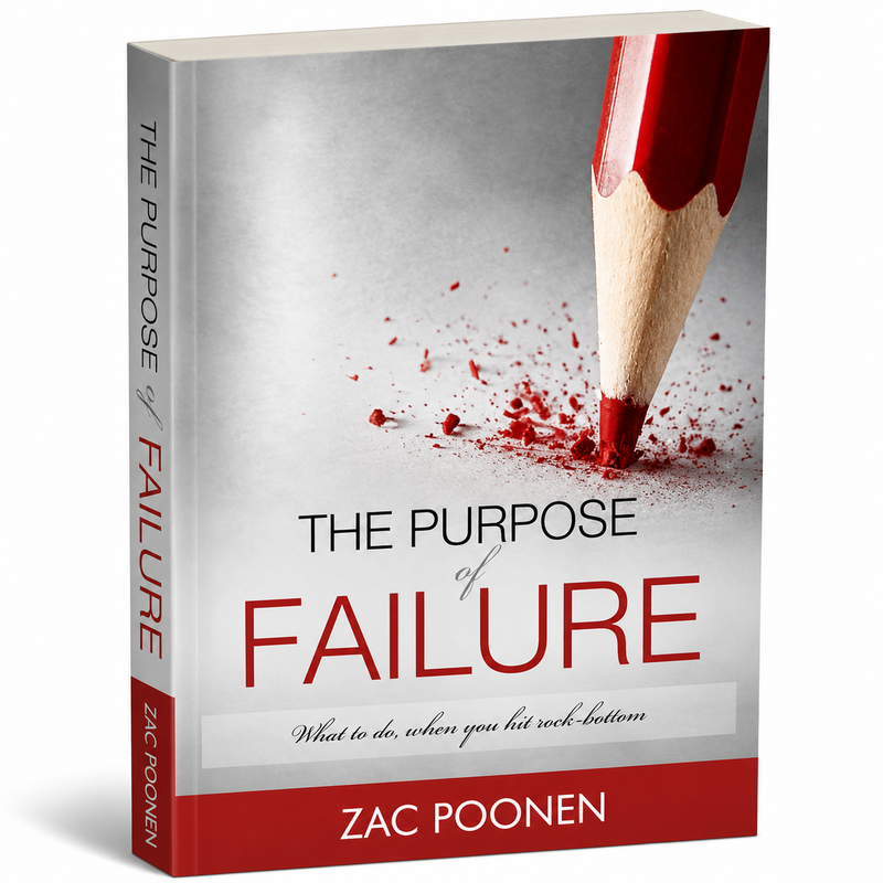 The Purpose of Failure written by Zac Poonen
