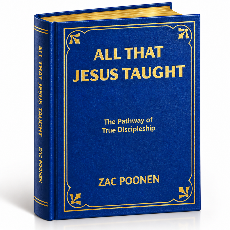 All That Jesus Taught by Zac Poonen | The Pathway of True Discipleship | 80 Studies from the Gospel of Matthew