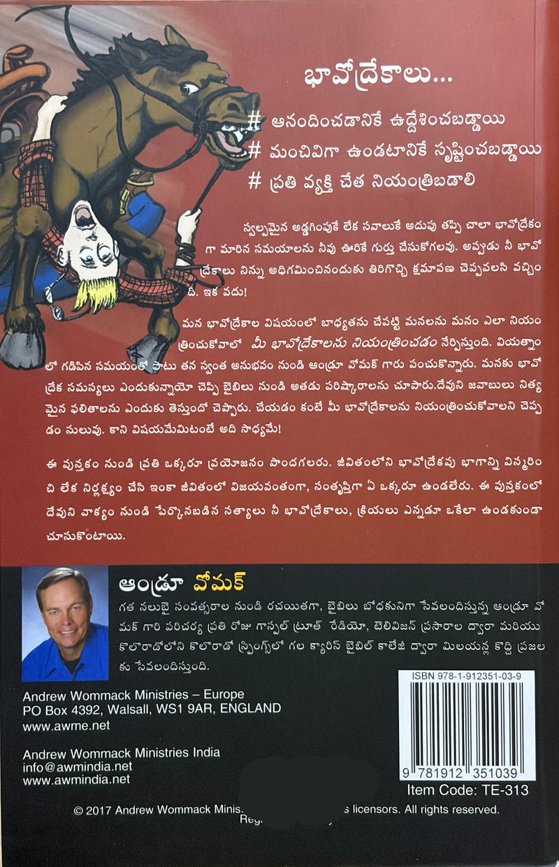 Mi Bhayalanu Niyantrinchadam Telugu Christian Self Help And Spiritual Growth Book By Andra Vomik EachDayKart