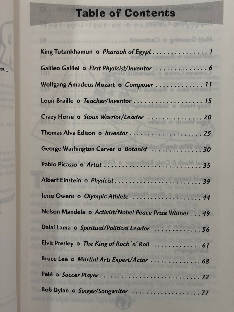 Boys Who Rocked The World From King Tut To Tiger Woods Inspirational Biography Book EachDayKart
