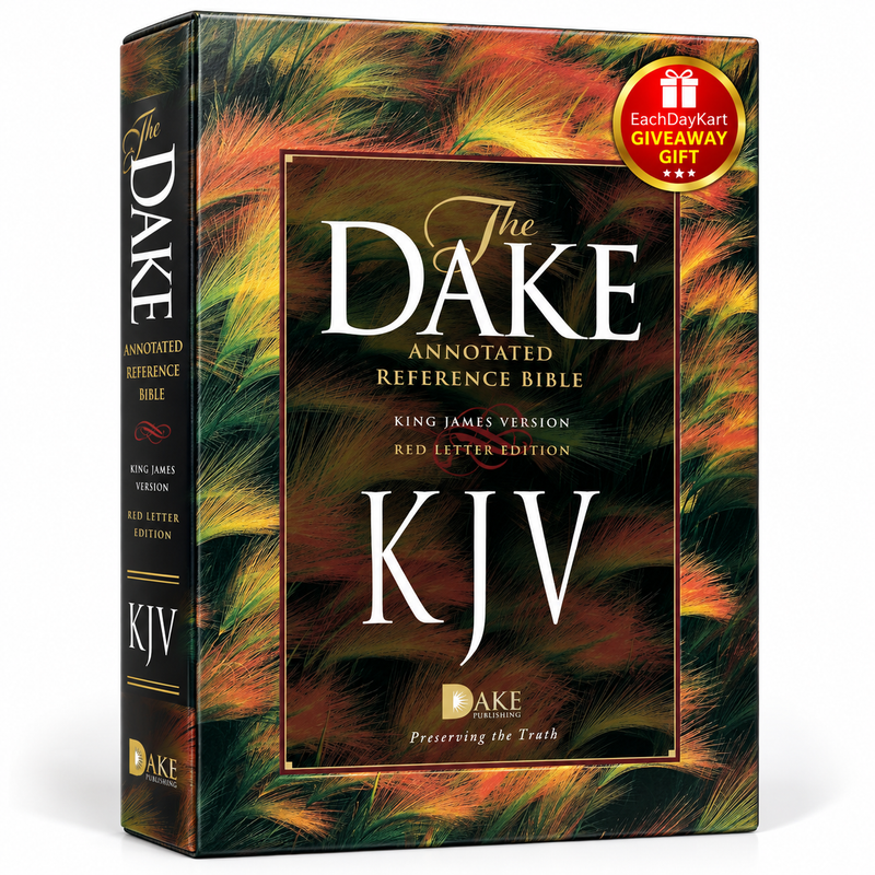 KJV Dake's Annotated Reference Bible Hardcover by Finis J. Dake