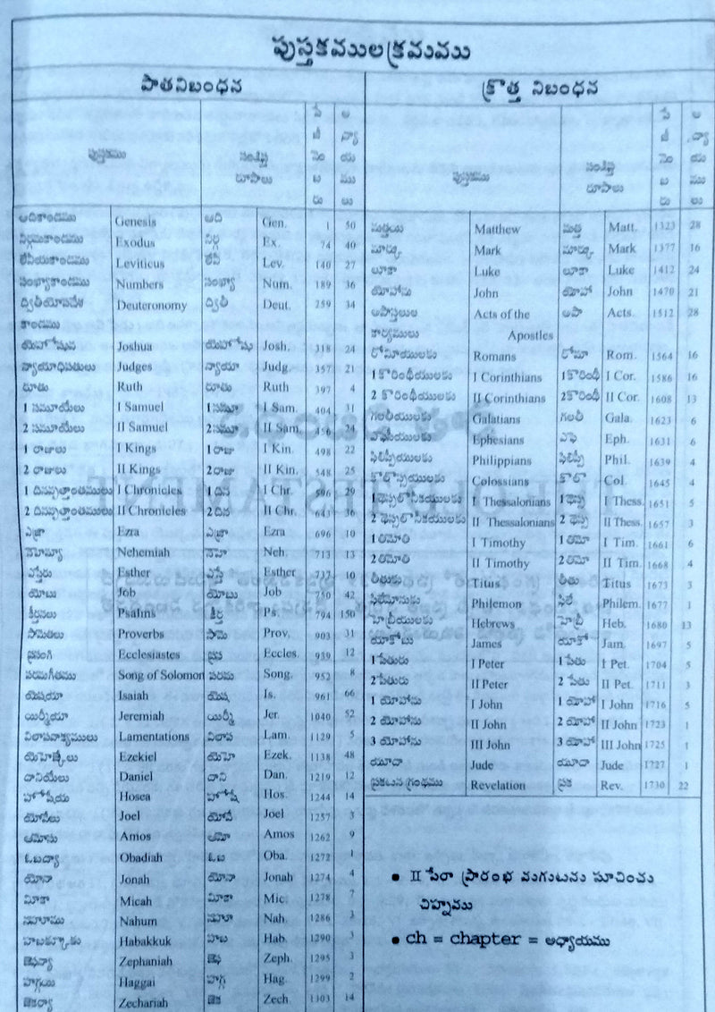 Daniel bilingual study bible in telugu and english king james version leather bound