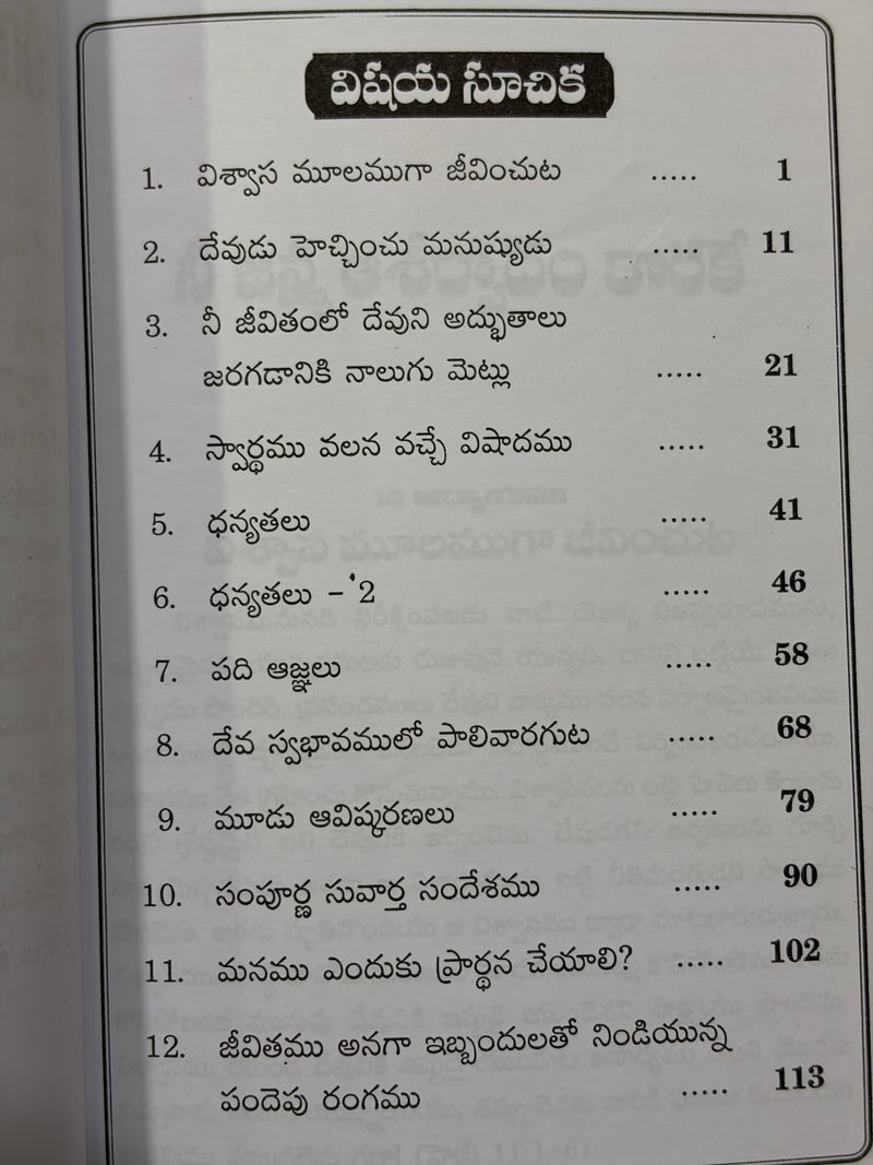 Nee Jeshta Aishwaryamu Kaarake By Pastor Billy Varaprasad Yadav Telugu Christian Book EachDayKart