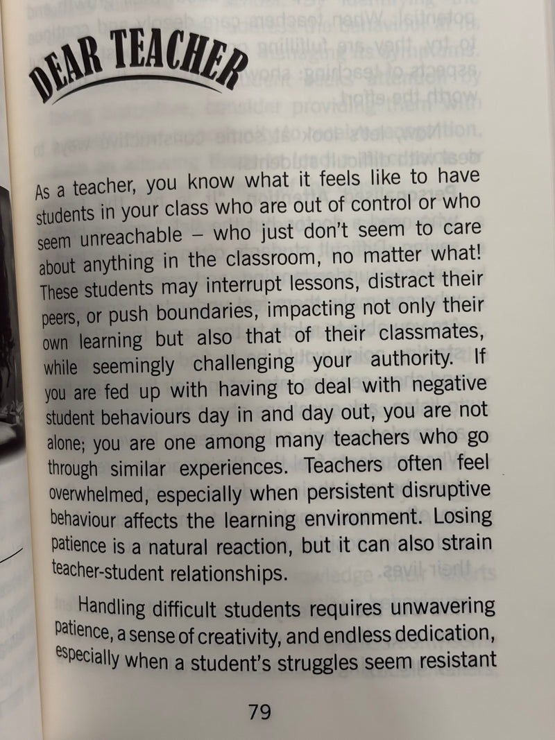 Dear Teacher You Can Do It By Dr Sajith Cyriac Teacher Motivation Book EachDayKart