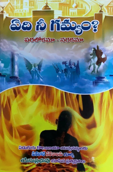 What is your destination hell or Heaven in Telugu | Telugu Christian books