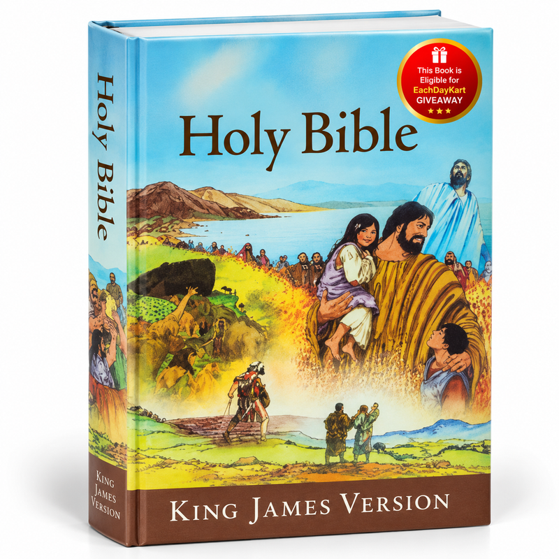 KJV Childrens Holy Bible Hardcover English Bible for Kids
