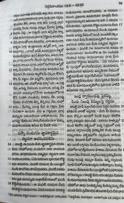 Telugu bible Black color Leather bound with zip by CTBR | Telugu Bibles | Telugu christian books - EachDayKart