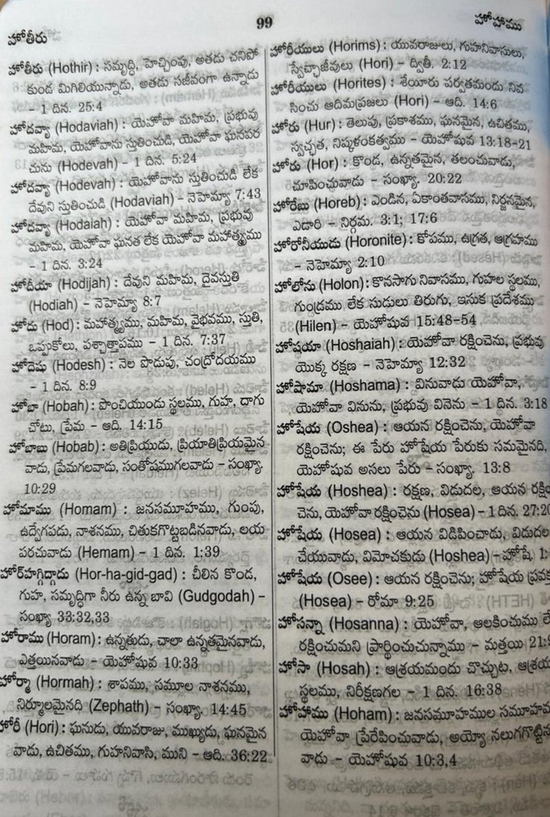 Telugu bible Black color Leather bound with zip by CTBR | Telugu Bibles | Telugu christian books - EachDayKart