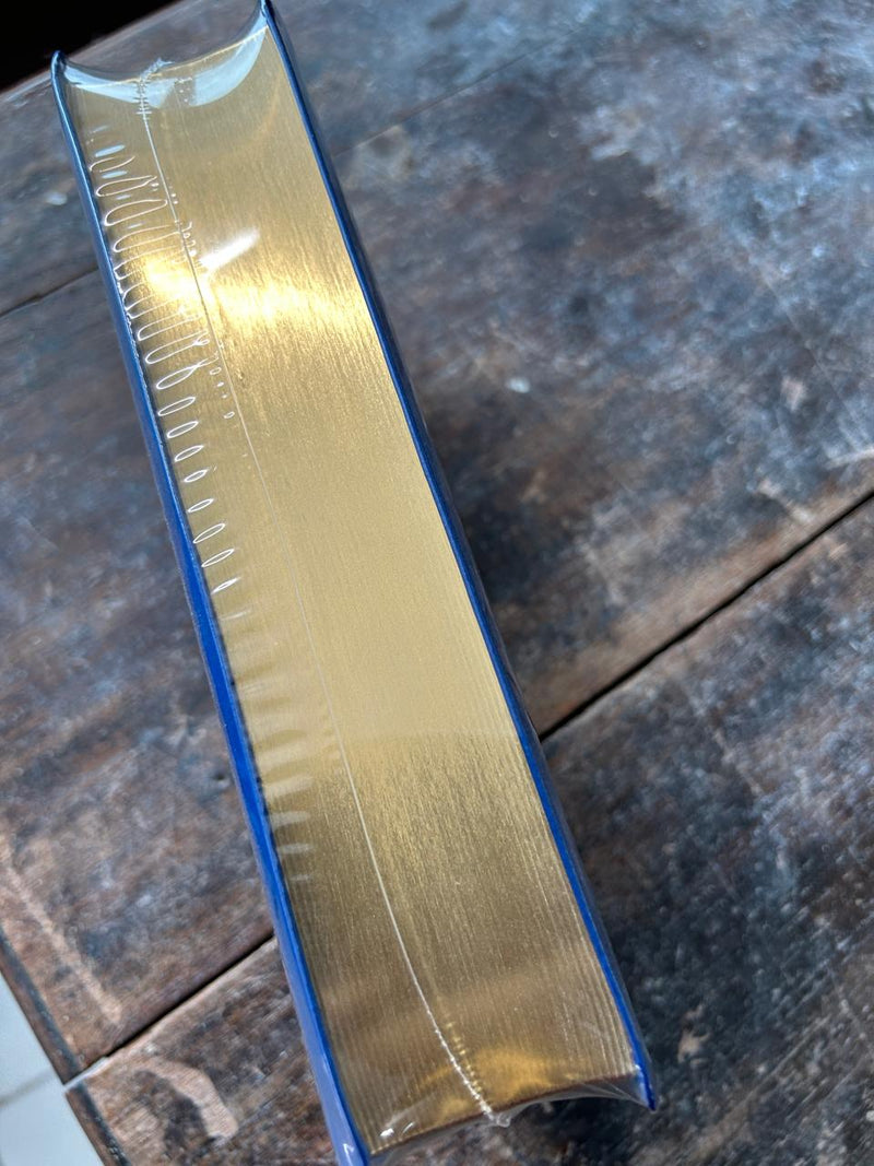 Holy Bible English–Telugu Diglot (ESV & O.V.) | Navy Blue PU Leather Cover